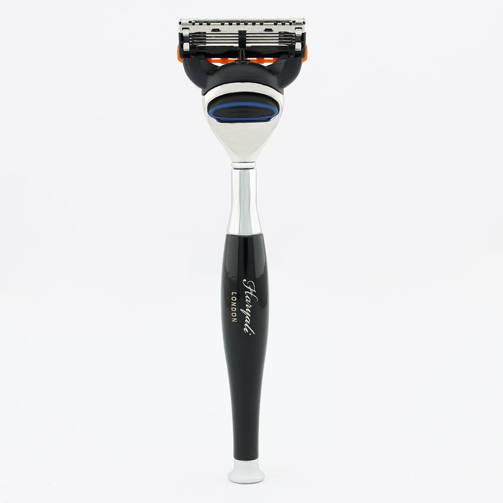 Haryali's Tandoori 5 Edge Shaving Razor - Black Color