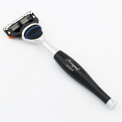 Haryali's Tandoori 5 Edge Shaving Razor - Black Color
