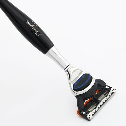 Haryali's Tandoori 5 Edge Shaving Razor - Black Color