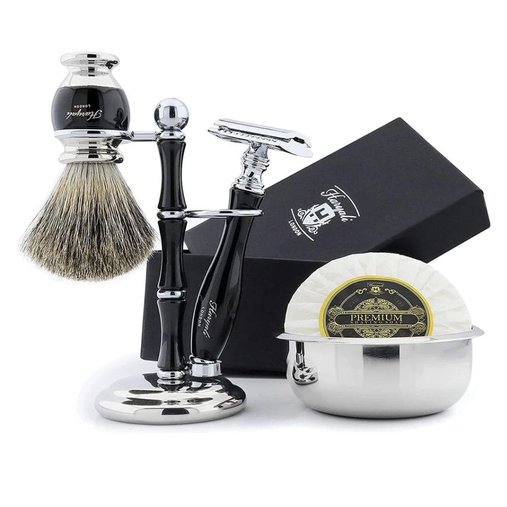 OBH 5 Pcs Shaving Set Black