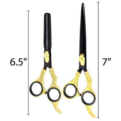 Haryali London 6.5 & 7” Hair Cutting Barber Thinning Scissors - HARYALI LONDON