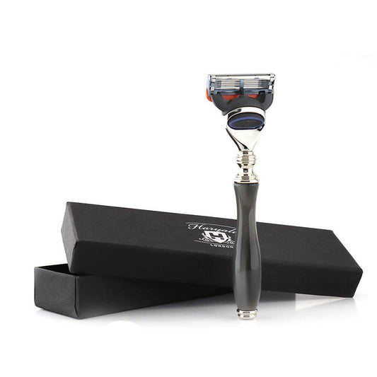 Haryali's 5 Edge Shaving Razor - Grey - HARYALI LONDON