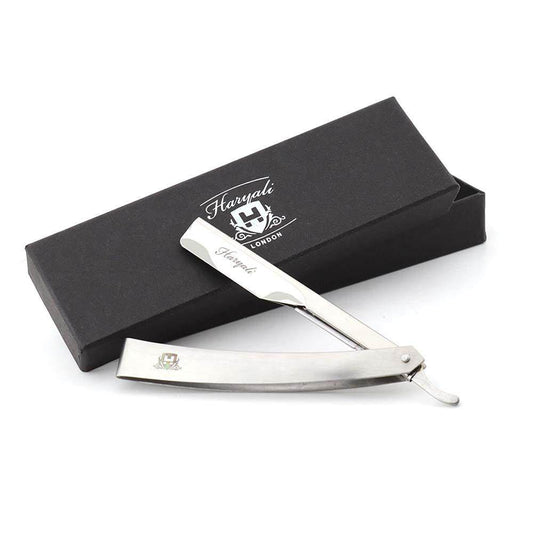 Haryali's Steel Straight Cut Throat Razor - HARYALI LONDON