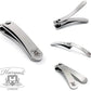 Nail Clippers, Nail Cutter and Trimmer for Fingernail and Toenail – Stainless Steel - HARYALI LONDON