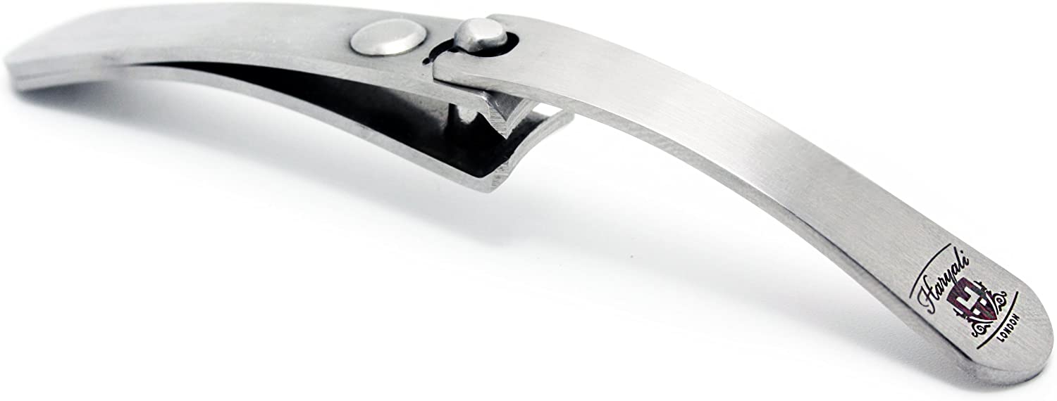 Nail Clippers, Nail Cutter and Trimmer for Fingernail and Toenail – Stainless Steel - HARYALI LONDON