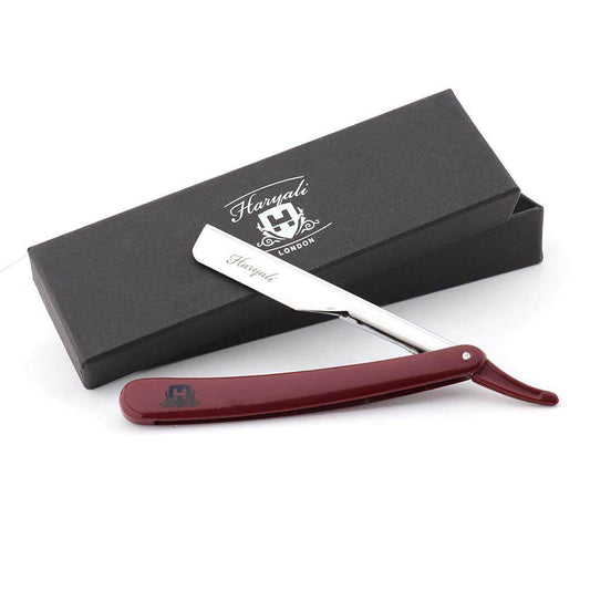 Plastic Handle Straight Cut Throat Razor - HARYALI LONDON
