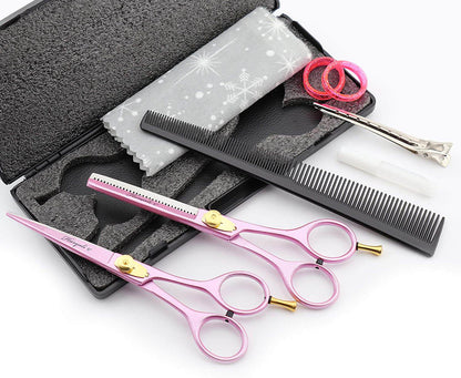 Professional 6.0" Barber Scissors Hair Cutting Thinning Salon Shears - HARYALI LONDON