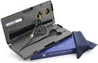 Professional 6.0" Hairdressing Barber Salon Scissors With Adjustable Screw - HARYALI LONDON
