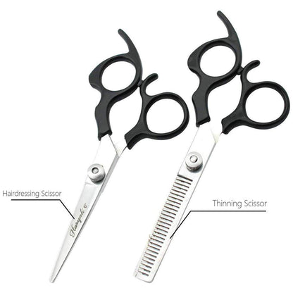 Professional 6” Hairdressing Thinning Hair Cutting Scissors Set - HARYALI LONDON