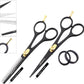Professional Black 6" Hairdressing Thinning Scissors Hair Cutting Shears Set - HARYALI LONDON