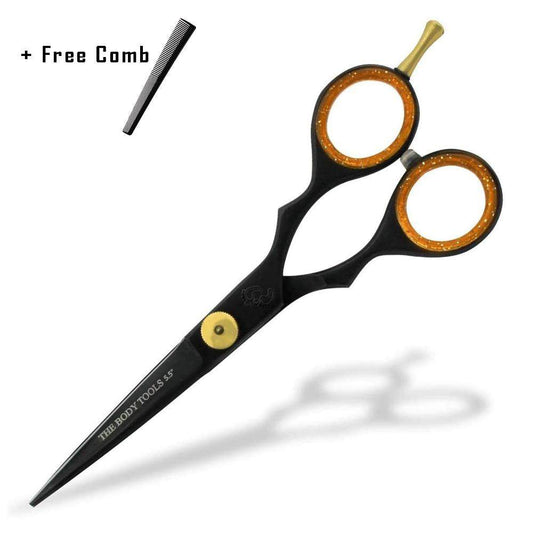 Professional Black Hairdressing Barber Scissors Men and Women - HARYALI LONDON