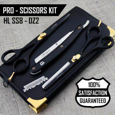 Professional Hair Cutting, Thinning Scissors Shears Set - HARYALI LONDON