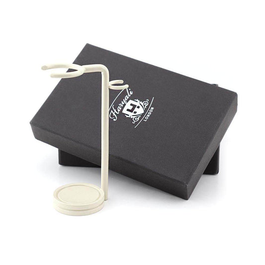 Shaving Stand for Shaving Brush and Razor in Ivory Color - HARYALI LONDON