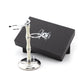 Shaving Stand in Ivory and Silver Color - HARYALI LONDON