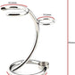 Stainless Steel Shaving Stand for Brush and Razor - HARYALI LONDON