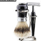 Stainless Steel Shaving Stand for Brush and Razor - HARYALI LONDON