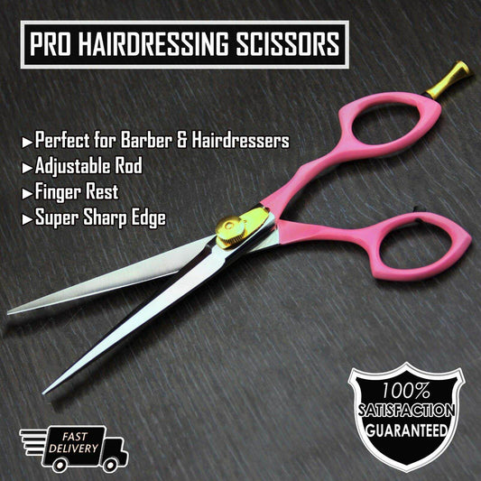 Hairdressing Salon Pink color Scissor - HARYALI LONDON
