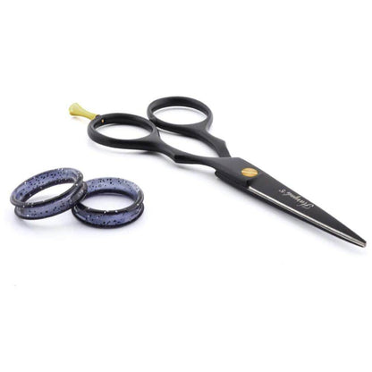 Haryali Black 5” Beard & Moustache Hair Trimming Scissor - HARYALI LONDON