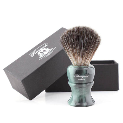 Haryali's Glory Synthetic Black Hair Shaving Brush - HARYALI LONDON