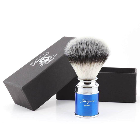 Haryali's Drum Synthetic Silvertip Shaving Brush - HARYALI LONDON
