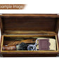 Handmade Wooden Box for Shaving Accessories - HARYALI LONDON