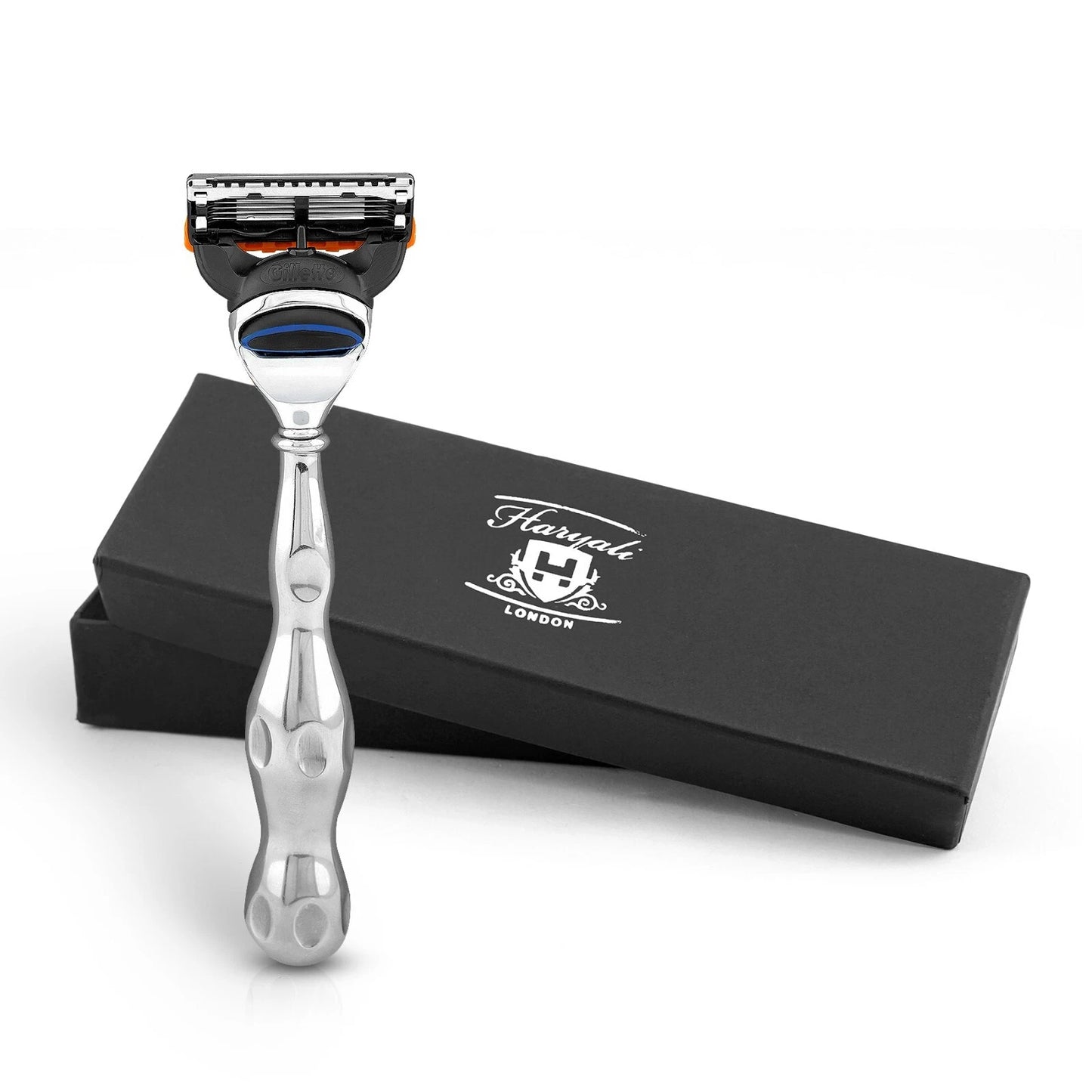 5 Blade Razor Stainless Steel Vase Shape
