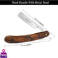 Haryali's Straight Razor Kit - Wood Handle