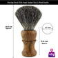 Haryali's Straight Edge Razor Kit - Wood Handle