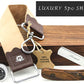 Haryali's Straight Edge Razor Kit - Wood Handle