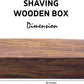 Haryali's Cut Throat Razor Gift Set - Wood Handle