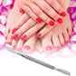 Stainless Steel Made Cuticle Knife & Pusher for Finger Nails Unisex - HARYALI LONDON