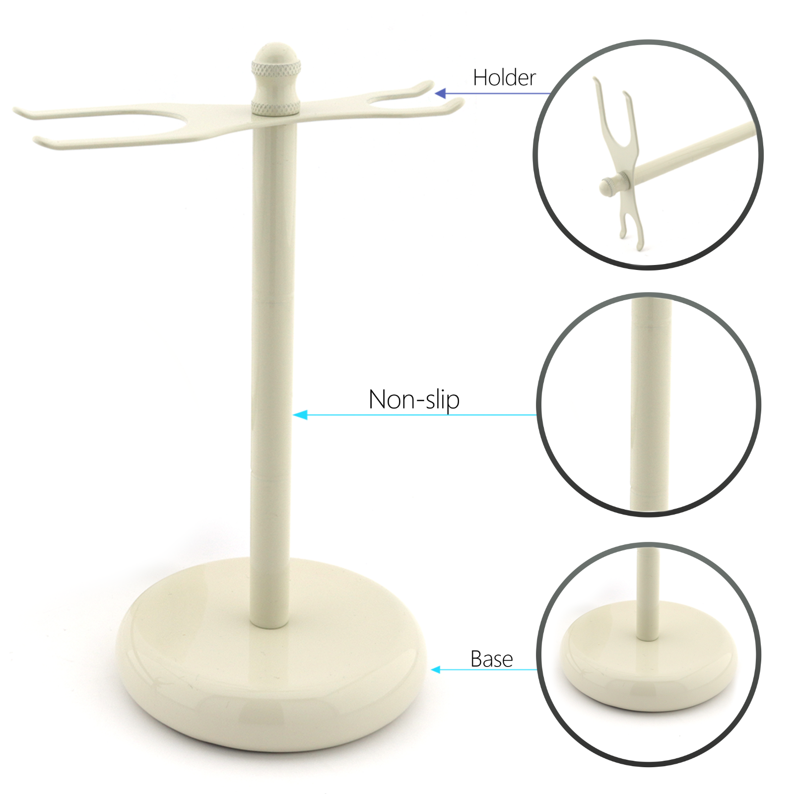 Luxury Shaving Stand Holder for Razor and Brush